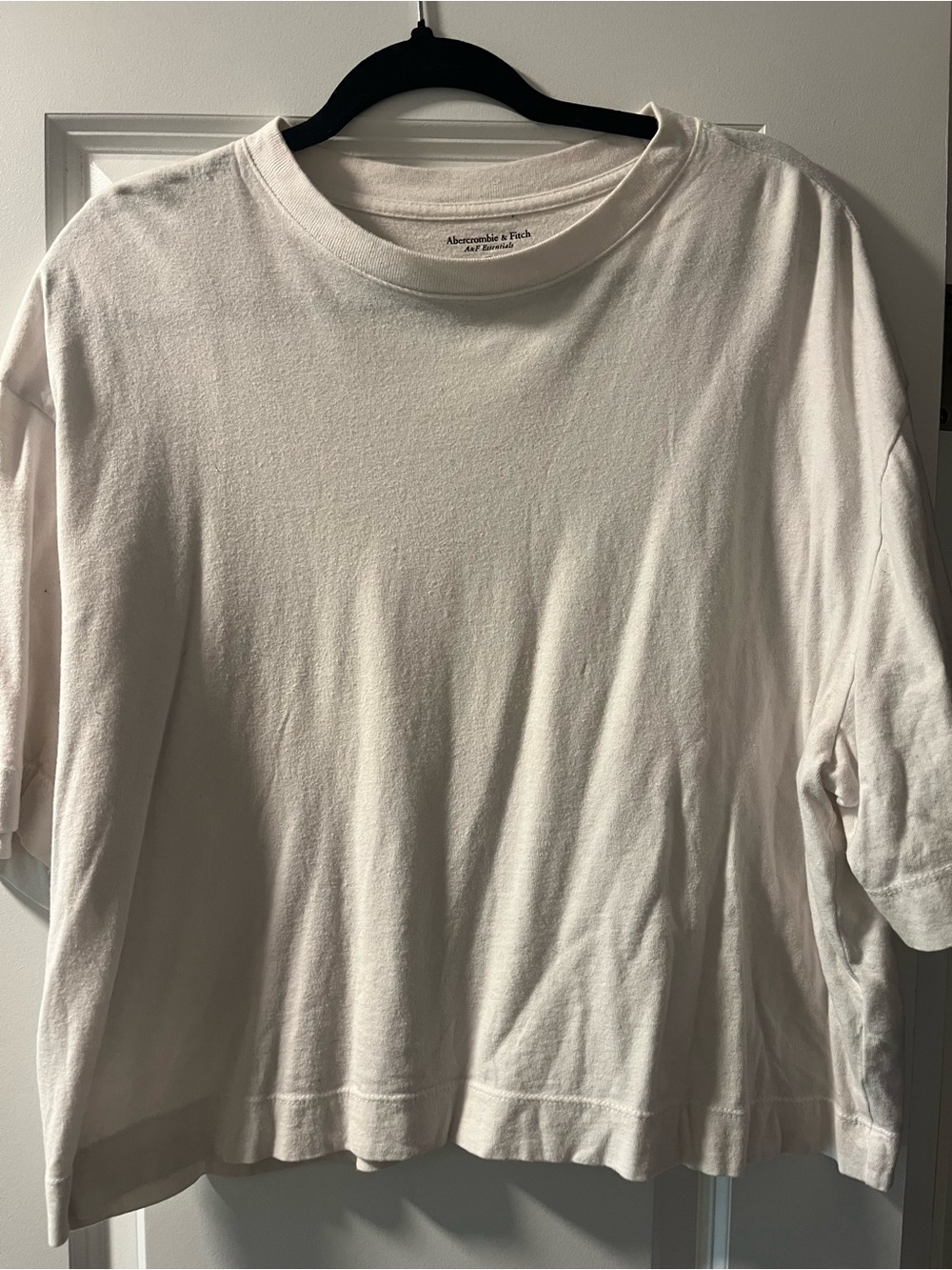 Abercrombie & Fitch women’s White Crewneck Tee